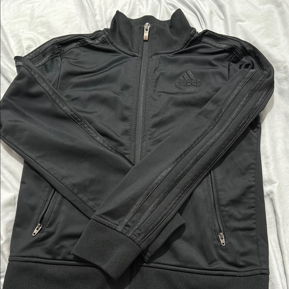 Adidas Black Lightweight Performance Jacket
